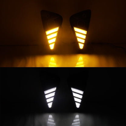 ya 13 9.15 baidi LED Daytime Running Light w Turn Signal Fog Light For for Toyota Yaris Cross 2023-24