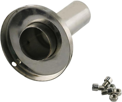 ya 4 8.24 baidi For 3 Stainless Round Muffler Universal Removable DB-Killer Silencer