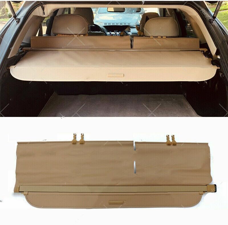 ya 2 8.15 1x for Lexus RX RX350 RX450H 10-15 Trunk Security Cargo Cover Shade Shield Beige