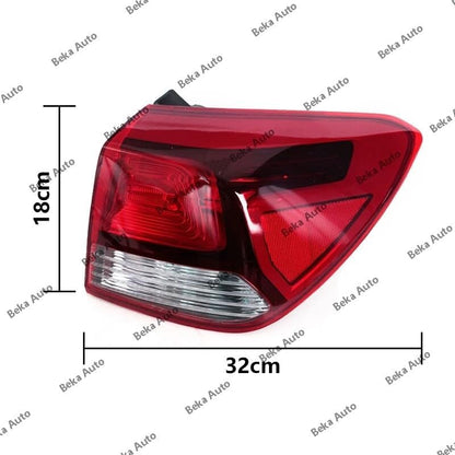 ya 2 8.15 One piece set of rear bumper lights and taillights suitable for Kia Rio 2017-2022 5-door hatchback