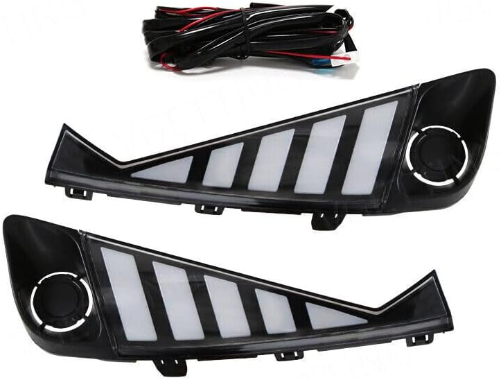 ya 2 8.15 LED DRL daytime running fog light with turn signal suitable for Toyota 2020-2021 C-HR CHR