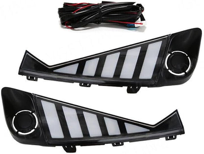 ya 2 8.15 LED DRL daytime running fog light with turn signal suitable for Toyota 2020-2021 C-HR CHR