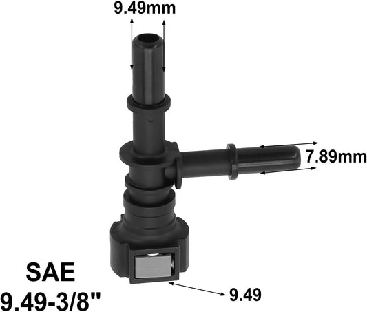 ya 4 8.8.2 Secure Seal Car Fuel Hose Quick Release Connector for Tight Connection