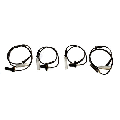 ya 2 8.15 34521182159 ABS Wheel Speed Sensor 4-Piece Set for BMW 528i 540i