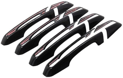 ya 5 8.10 8X for Discovery Sport 2016-25 Gloss Black Exterior Side Door Handle Cover Trims