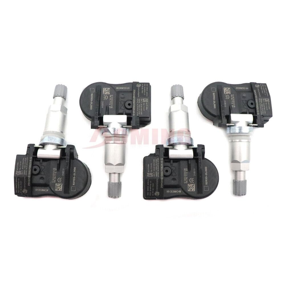 ya 3 8.24 baidi 4 Pack Tire Pressure Monitoring Sensor TPMS for Hyundai I30 I10 for Kia Ceed 52933-2L000