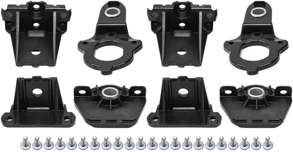 ya 5 8.10 2Pcs Front Headlight Bracket Repair Kit For 2016-19 7 Series G11 G12 Replacement