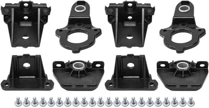 ya 8 8.24 baidi 2Pcs Front Headlight Bracket Repair Kit For 2016-19 7 Series G11 G12 Replacement