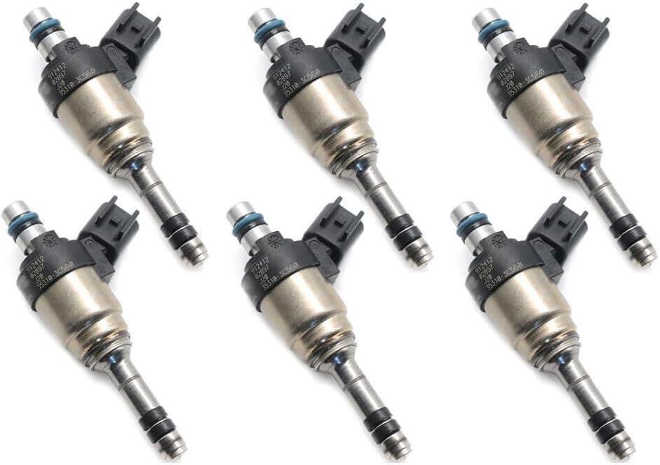 ya 12 10.8 baidi 6Pcs Fuel Injectors for Hyundai Azera 2014-2017 Santa for Kia Cadenza 35310-3C560