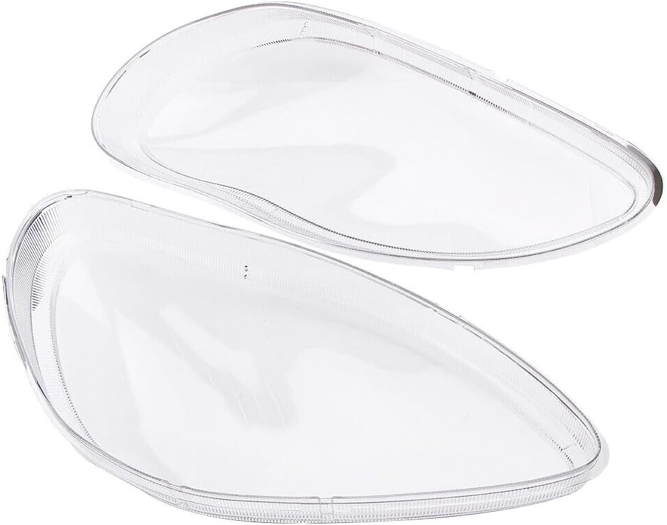ya 4 8.10 Headlight Lens Cover Replacement for Mercedes-Benz W220 S-Class S320 1998-2005