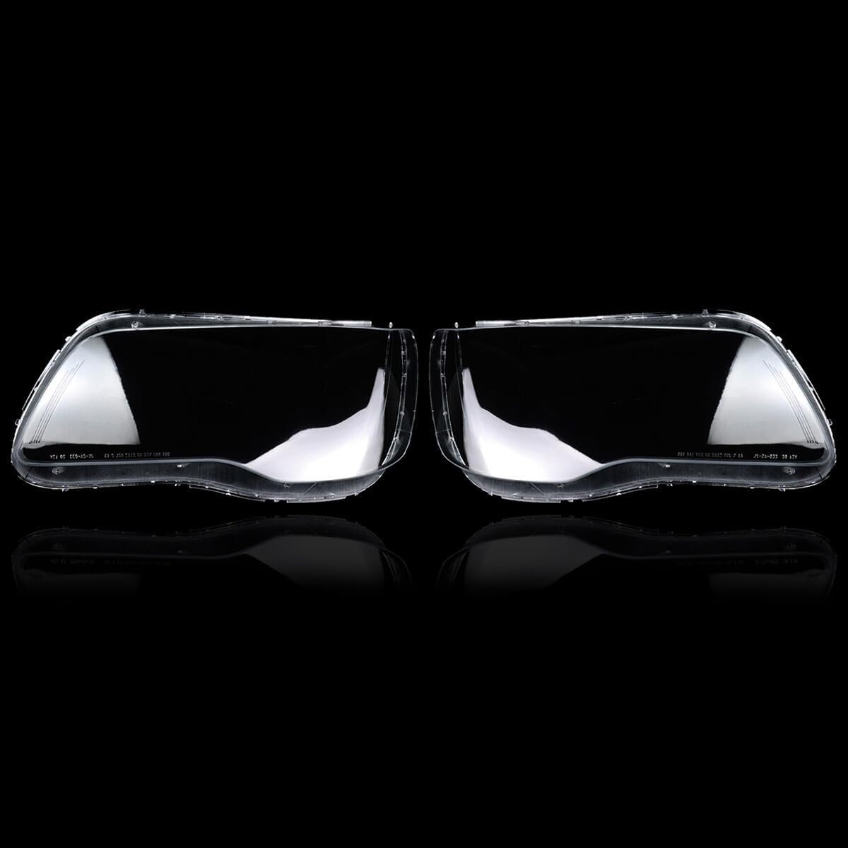 ya 7 8.24 baidi For 2011-14 for Chrysler 300 Left&Right Front Headlight Lamp Lens Cover Replacement