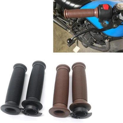 ya 4 8.14 7/8 22mm Motorcycle Handlebar Hand Grip Bar End For Cafe Racer Bobber Custom