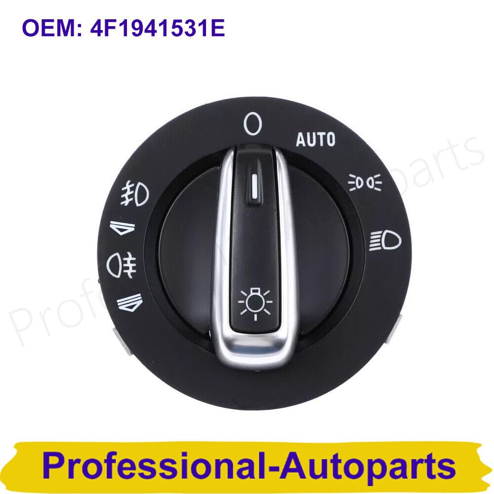 ya 4 8.8 4F1941531E Headlight Fog Light Switch for 2005-2015 for Audi A6 Q7 S6
