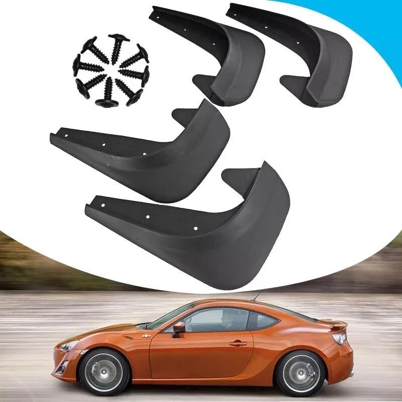 ya 4 8.10 Car Accessories 4PCS Universal Car Mud Flaps Splash Guards for Front Rear Auto