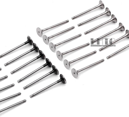 ya 10 9.16 baidi 24pcs Engine Valves Set for Jaguar for Land Rover Discovery 2.7 3.0 V6 Diesel 306DT