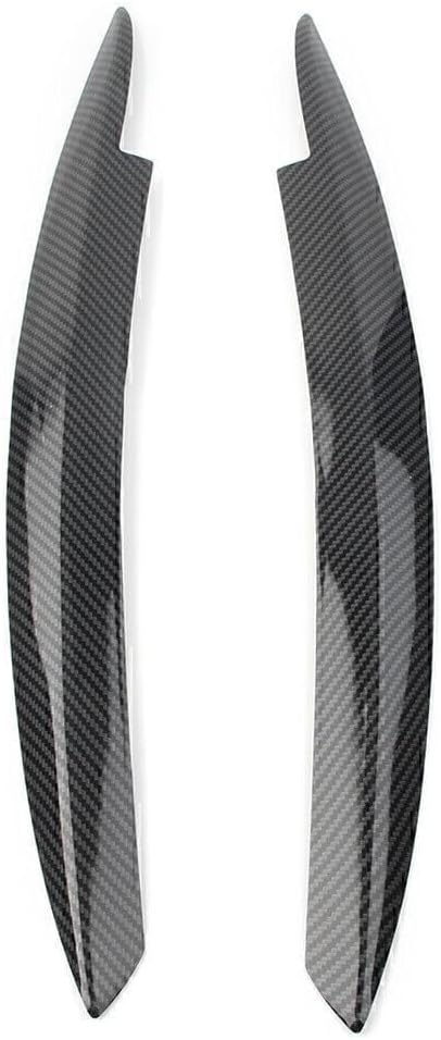 ya 4 8.10 Carbon Fiber Headlight Cover Eyelid Eyebrow Lid Brow for VW for Golf VI MK6 2008-13