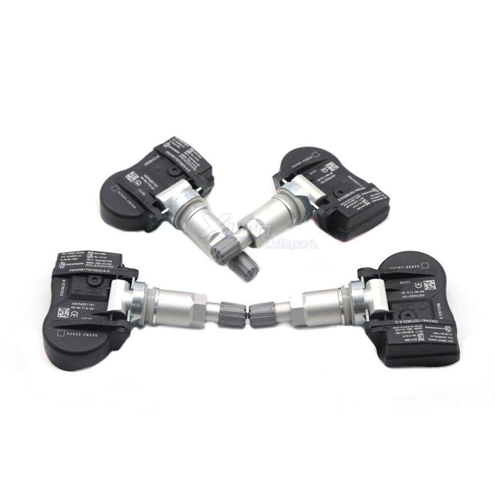 ya 2 8.15 4-Piece tire Pressure Sensor TPMS Monitoring System 52933-2B000 Suitable for Hyundai for Kia