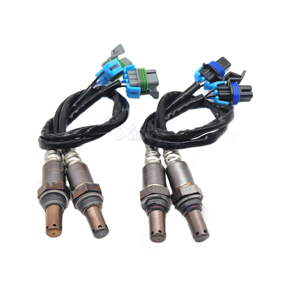 ya 2 8.15 Oxygen O2 Sensor for Chevrolet Tahoe GMC Yukon 5.3L Upstream+Downstream 4PCS