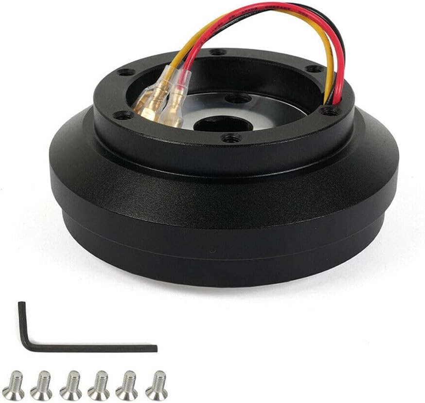 ya 5 8.24 baidi Steering Wheel Short Hub Adaptor Kit 6-Hole for 79-04 for Ford for Mustang 174H