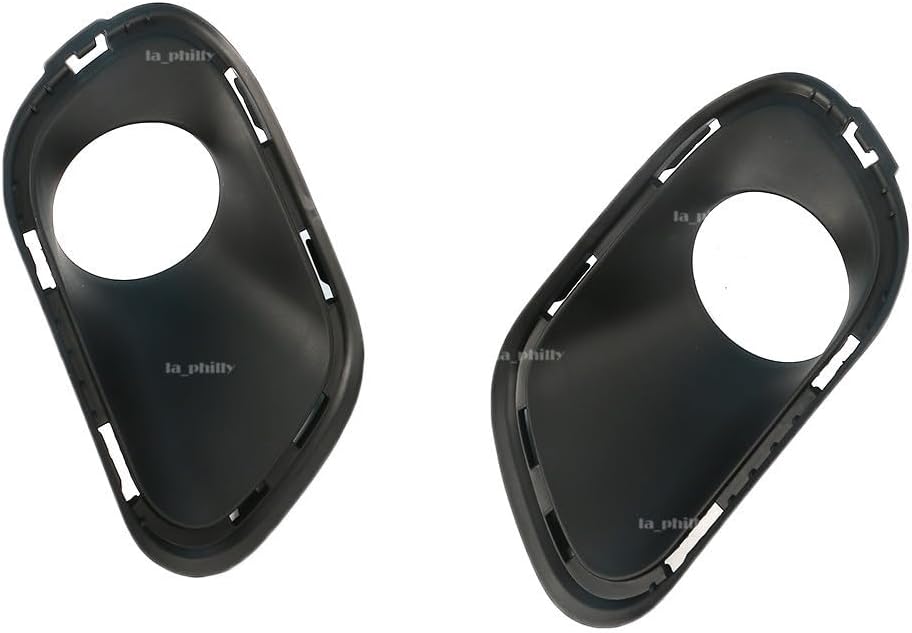ya 9 10.24 Pair Front Left + Right Fog Light Lamp Bezel Cover for Cherokee 2014-2015