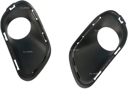 ya 9 10.24 Pair Front Left + Right Fog Light Lamp Bezel Cover for Cherokee 2014-2015
