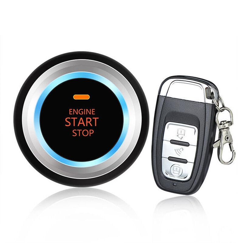 ya 3 8.24 baidi Car Alarm Ignition Start Safety System Key Engine Start Button Remote Control kit