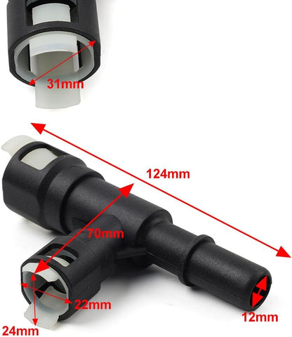 ya 10 9.16 baidi Heater Hose Joint Connector for Cadillac for Chevrolet Fit for GMC for HUMMER