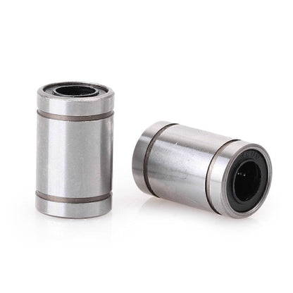 ya 16 10.20 baidi 6X 8mm Linear Ball Bearings Bush Bushing Linear Motion Bearing Silver Fit LM8UU