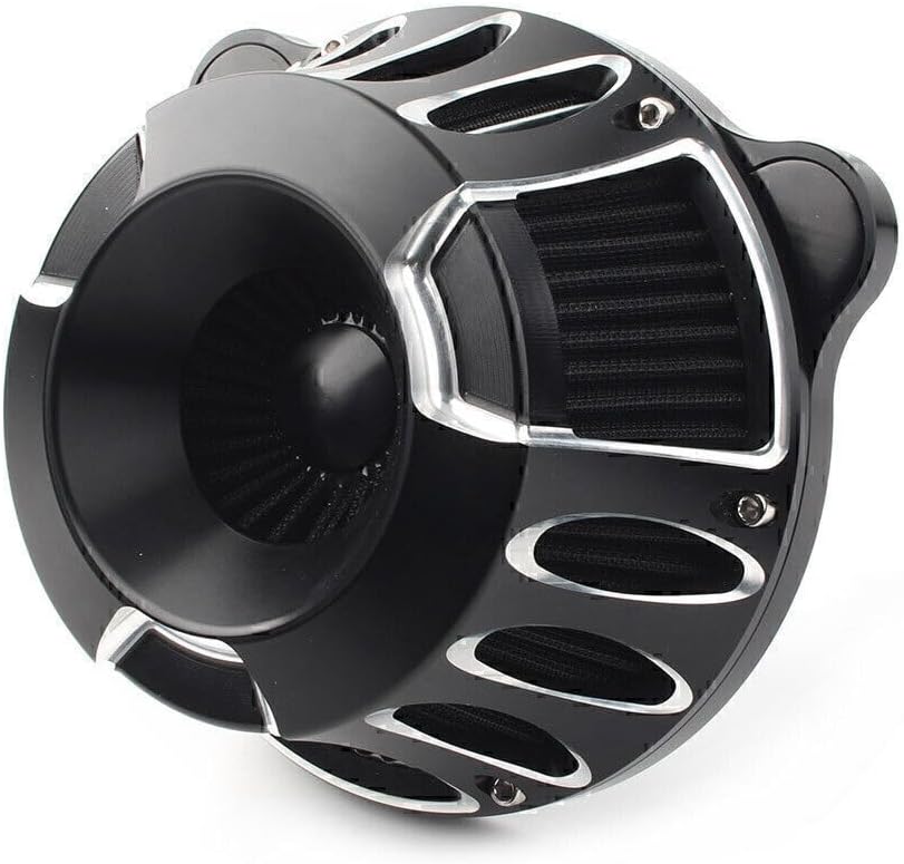 ya 10 9.16 zhengce Air Cleaner Intake Filter Hollow Out Fit Harley Touring 2000-2007 Dyna Soft