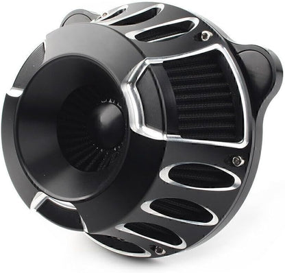 ya 10 9.16 zhengce Air Cleaner Intake Filter Hollow Out Fit Harley Touring 2000-2007 Dyna Soft