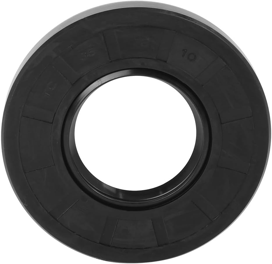 ya 4 8.8.2 35mm x 72mm x 10mm Black Rubber Cover Double Lip TC Oil Shaft Seal