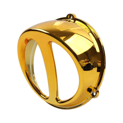ya 6 8.14 Motorcycle Modified Fan Cover Pig Nose Wind Leaf Cover for GY6 ForJog50 Gold