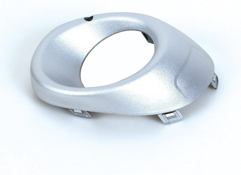ya 2 8.15 2 silver front bumper fog light protective covers for Mitsubishi Outlander 2013-2015