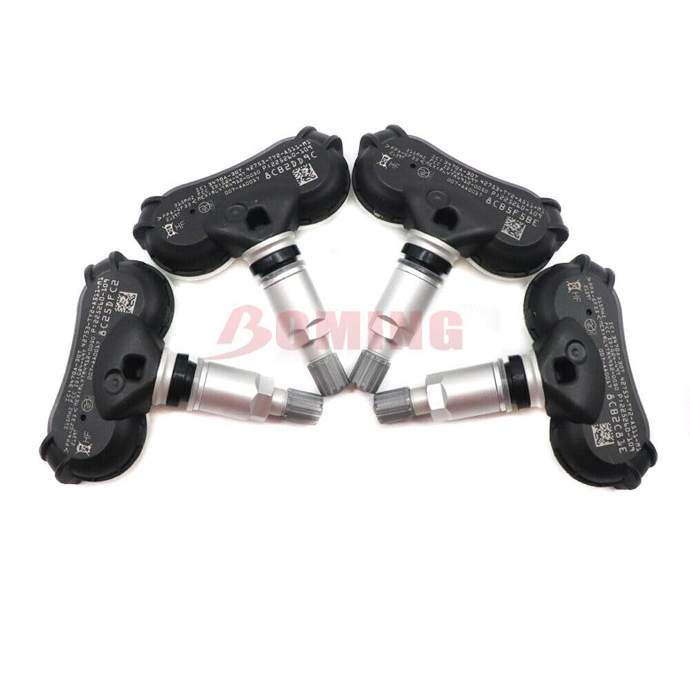 ya 4 8.8 Set of 4X for Acura TL ZDX RLX 315Mhz 42753-TY2-A51 Tire Pressure Monitoring Sensor 
