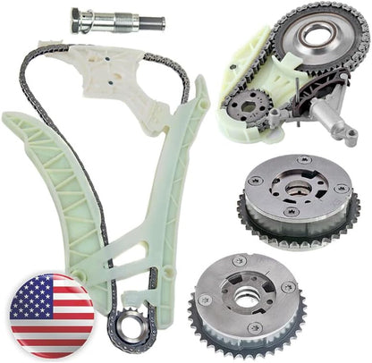 ya 9 10.24 Timing chain oil pump kit camshaft gear for BMW 328 428 528 X3 X5 2.0 N26 N20