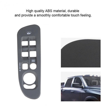 ya 8 8.24 baidi Applicable to 02-10 for Dodge for Ram 1500 2500 3500 Door and Window Switch Baffle Main Protective Cover Gray JK