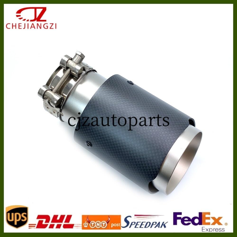 ya 6 8.24 baidi 76/89/101/114MM Out Remus Matte Carbon Fiber Universal Tailpipe