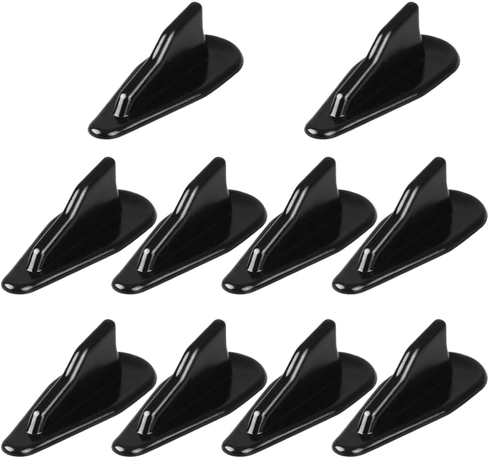 ya 6 8.14 10 Pcs Auto Car Fin Shark Style Roof Bumper Empennage Body Diffuser Fins Car