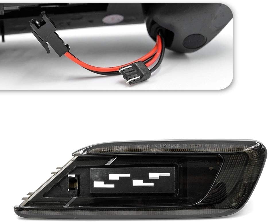ya 14 9.20 zhengce Sequential LED Side Marker Lights Smoke Lens for 2016-UP for Mini Cooper F5-1