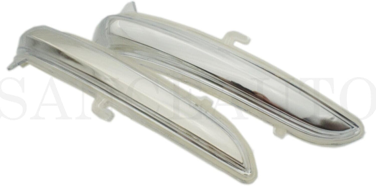 ya 4 8.10 2-piece transparent rearview mirror light turn signal lens suitable for Peugeot 208 12-17