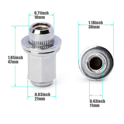 ya 10 9.16 baidi 2X90942-01058 for Toyota Chrome for Corolla for Camry for Lexus GX460 Wheel Lug Stud+Lug Nut