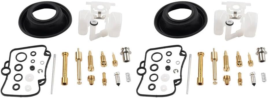 ya 2 8.15 2x Carburetor Repair Kit Carb Float Diaphragm Set For BST 33 for BMW F650