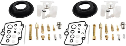 ya 2 8.15 2x Carburetor Repair Kit Carb Float Diaphragm Set For BST 33 for BMW F650