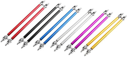 ya 4 8.14 15cm Adjustable Front Bumper Lip Splitter Spoiler Strut Rod Tie Support Bar