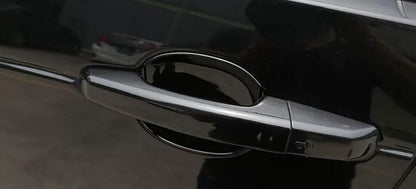 ya 5 8.10 for Land Rover Discovery 5 2017-25 Black Look Exterior Side Door Bowl Cover Trim