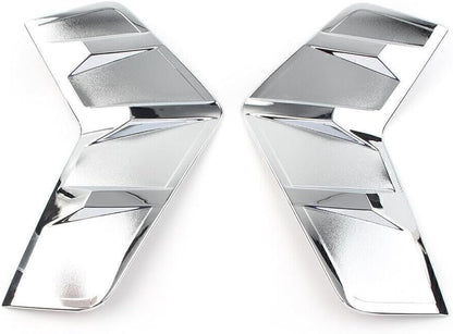 ya 4 8.10 Fits for Toyota RAV4 2019-2021 Chrome Front Fog Light Lamp Cover External F for Ram e Trim