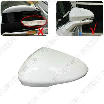 ya 4 8.24 baidi Left driver's side mirror cap white ABS suitable for Ford Fusion 2013-2021