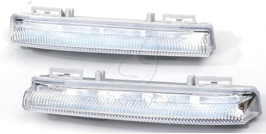ya 2 8.15 A pair of DRL fluorescent driving lights suitable for Mercedes-Benz E350 C350 C250 W204 LH&RH