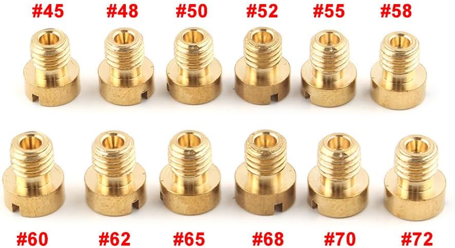 ya 2 8.15 45-72 M5 Main jet For Dellorto Carburetor SHA SHB UA UB PHBG VHB-CS VHBT-CS
