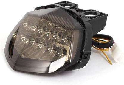 ya 4 8.14 Integrated LED Tail Light Turn signals Blinker for Kawasaki NINJA250R 2008-2012